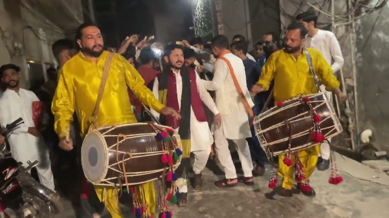 Mehndi Dance 2025-Dhol 🥁| Bhangra | Wedding Dance | Pakistani Wedding Dhol dance| Arslan Ali  Vlogs 