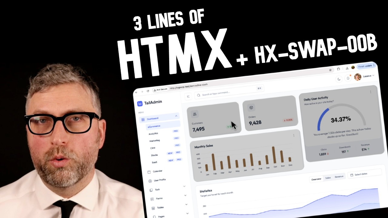 The power of htmx's hx-swap-oob