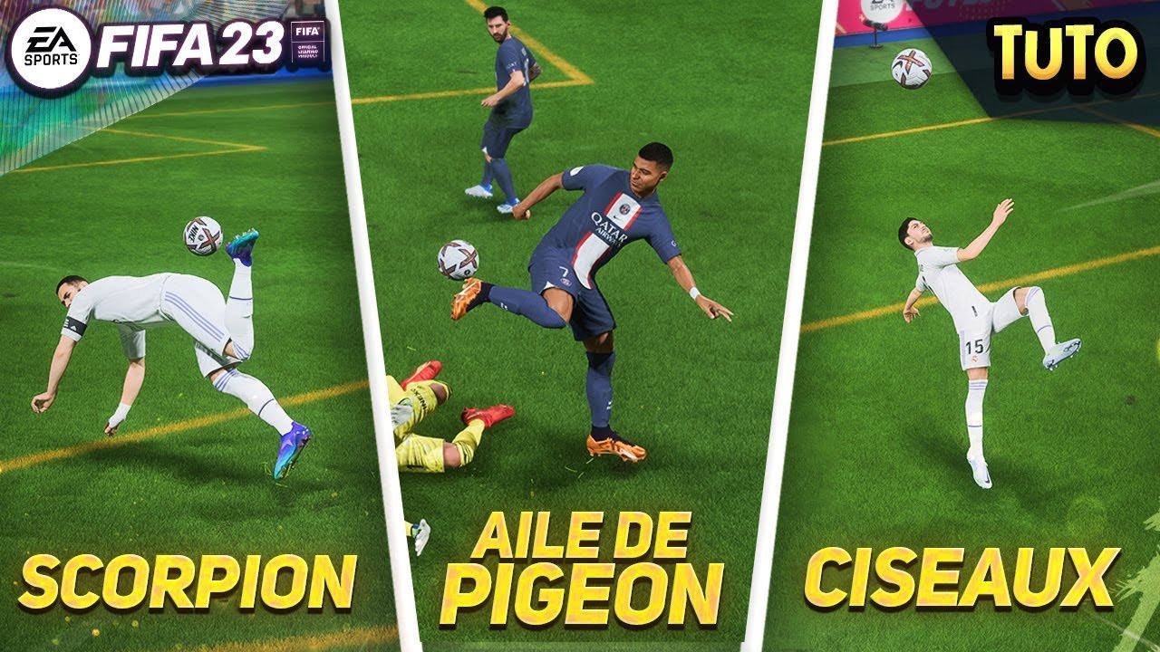 TUTO FIFA 23 : Marquer des Buts Spéctaculaires (Tirs Flair, Scorpion..)⭐