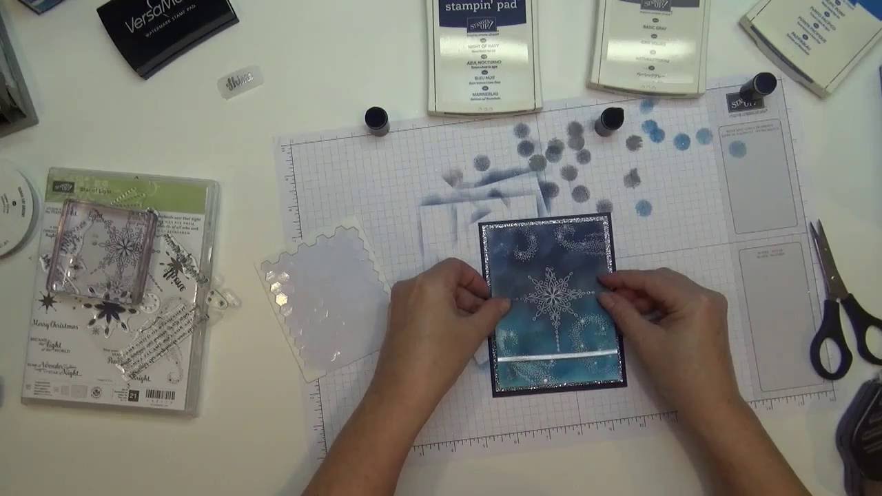 Stampin' Up! Star of Light Card 079