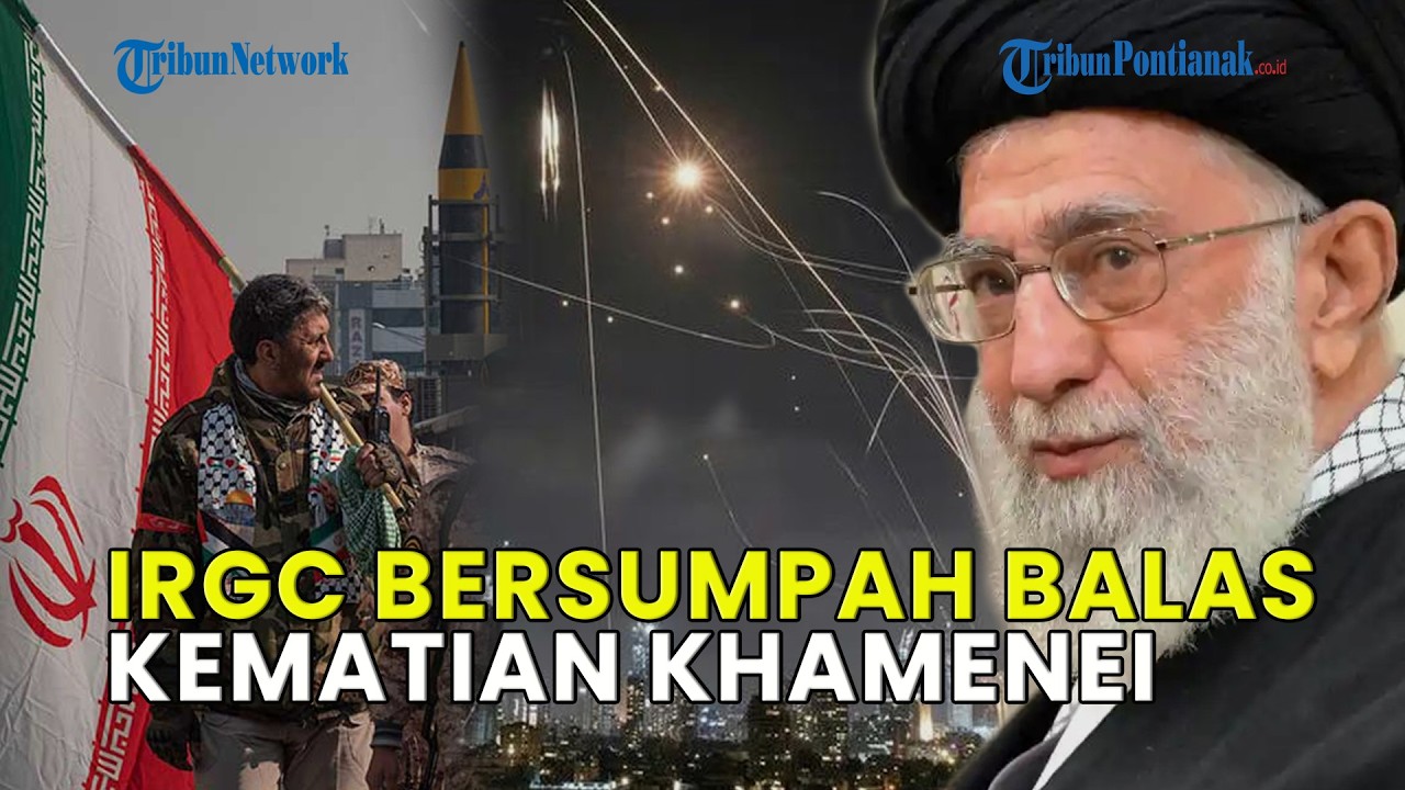 UPDATE❗ TRUMP UMUMKAN KHAMENEI MENINGGAL, IRGC SIAPKAN AKSI BALASAN BESAR