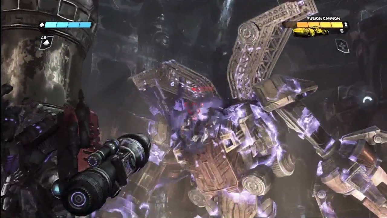 Transformers: War for Cybertron - Omega Supreme Boss Battle - Hard - Part 1