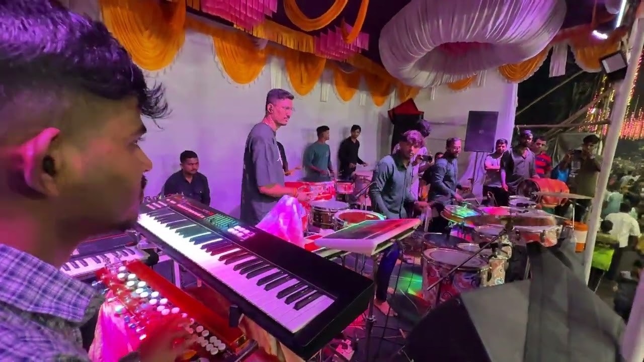 Lovely Musical Group | Ras Garba 2025 | Gopinath Chowk | Banjo by Tejas Bhoir |