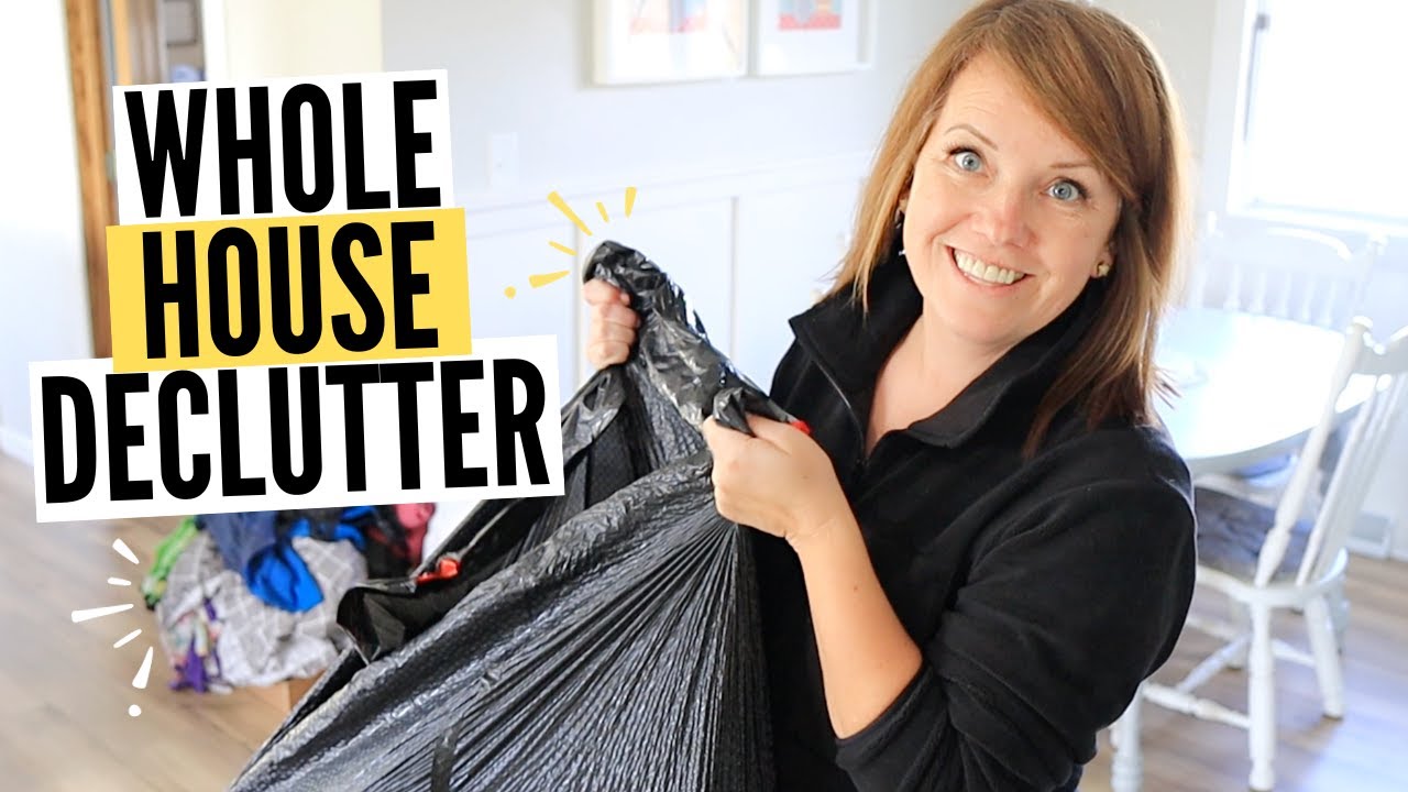 WHOLE House Declutter & Clean with Me!