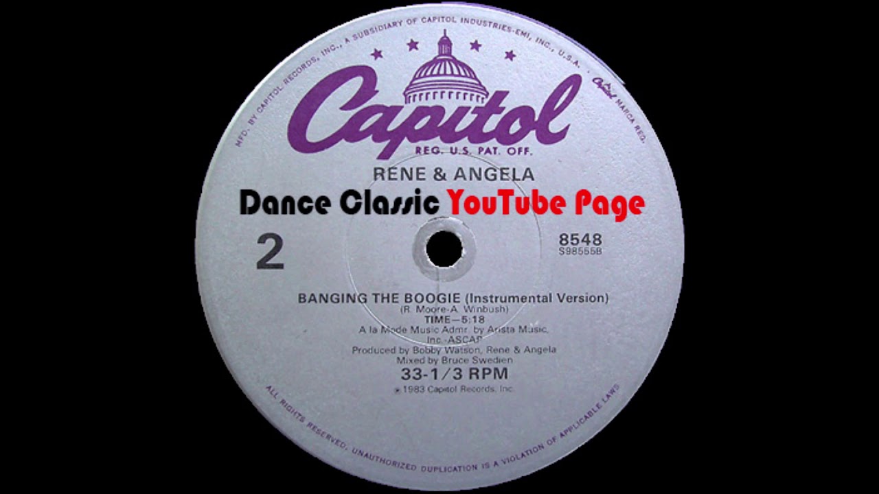 René & Angela - Banging' The Boogie (Instrumental Version)