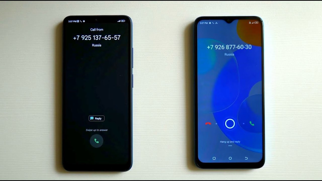Xiaomi Redmi 12C vs Tecno Spark 9 Pro Incoming Call