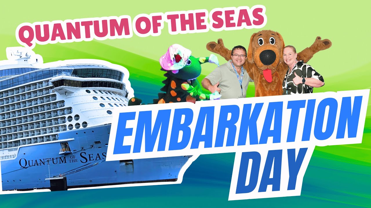 Embarkation Day Surprise | Quantum of the Seas Cruise Departs Brisbane!