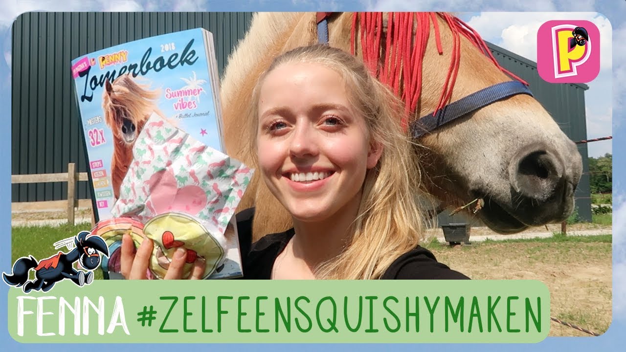 Zelf een squishy maken | DIY | Fenna | PennyTV