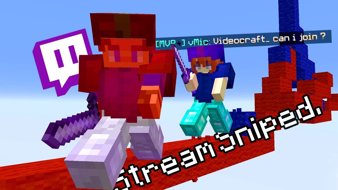 I Got Stream Sniped on Hypixel Bedwars!