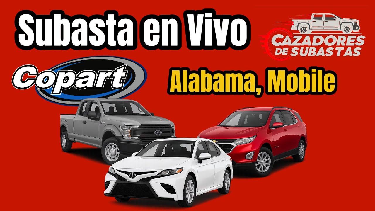 🚗 Subasta de autos EN VIVO en Copart Alabama - &iexcl;As&iacute; se vive! | 🤑 | Cazadores de Subastas