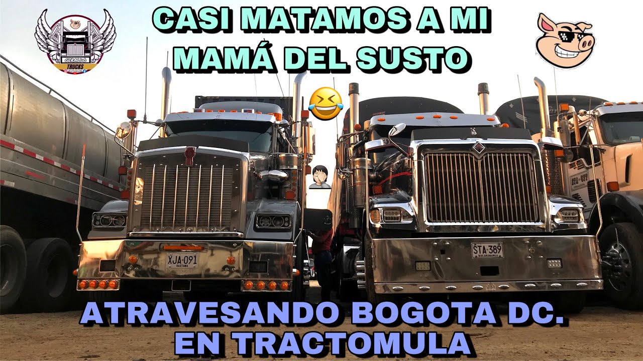 ATRAVESANDO BOGOTÁ D.C, CON MUCHA CONGESTIÓN,CASI NOS ESTRELLAMOS,POR POCO Y LE DA UN PARO A MI MAMA