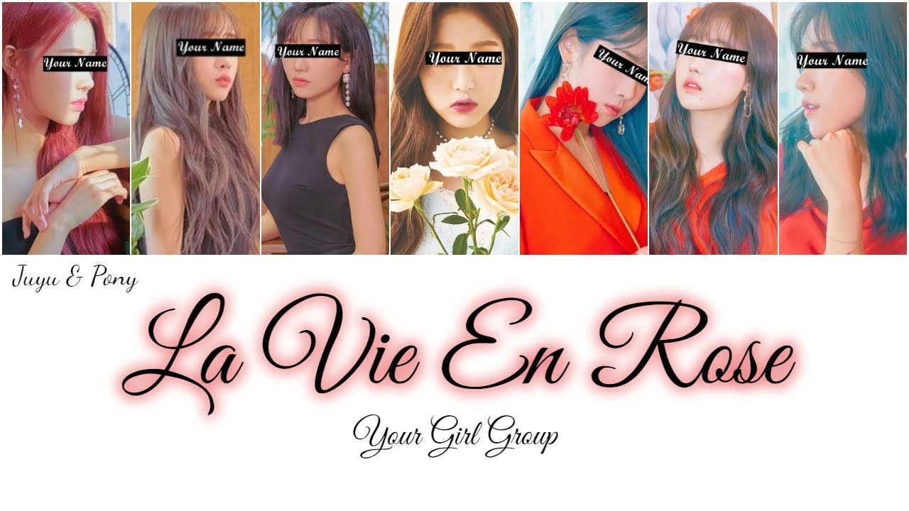Your Girl Group - La Vie En Rose (라비앙로즈) ║IZ*ONE (아이즈원)║ (7 Members) [Color Coded Lyrics/Rom]