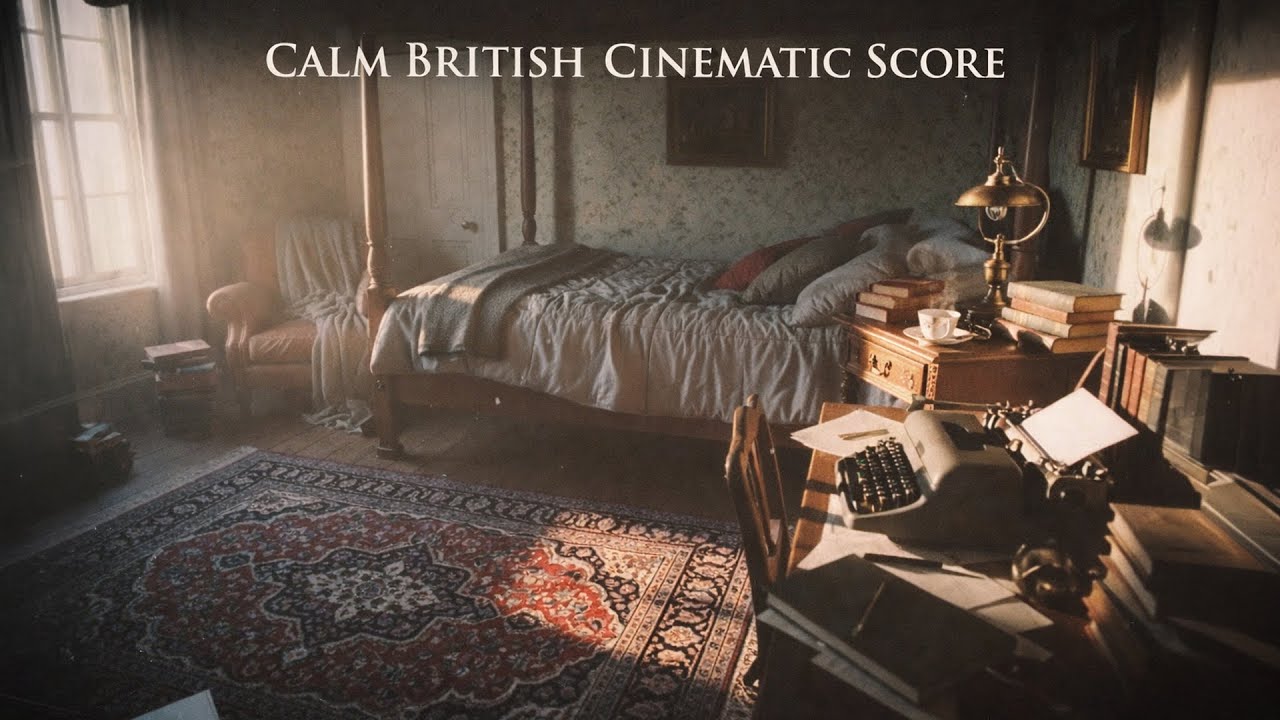 CALM BRITISH CINEMATIC SCORE | COZY VINTAGE AMBIENCE