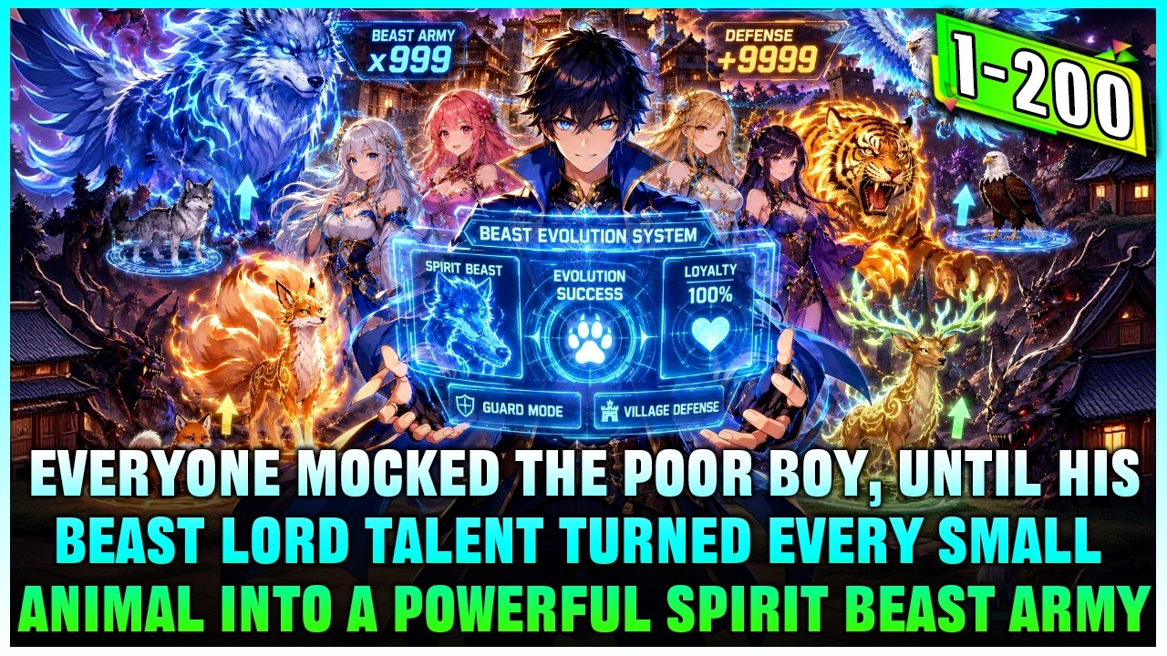 Everyone Bullied the Boy, But His Talent Evolved Animals into Spirit Beasts to Guard the Village!