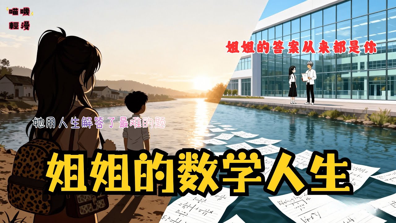 【📐用一生演算愛的公式】她用青春爲弟弟墊高人生臺階，用苦難爲世界解開百年謎題。#逆袭 #爽剧 #沙雕动画