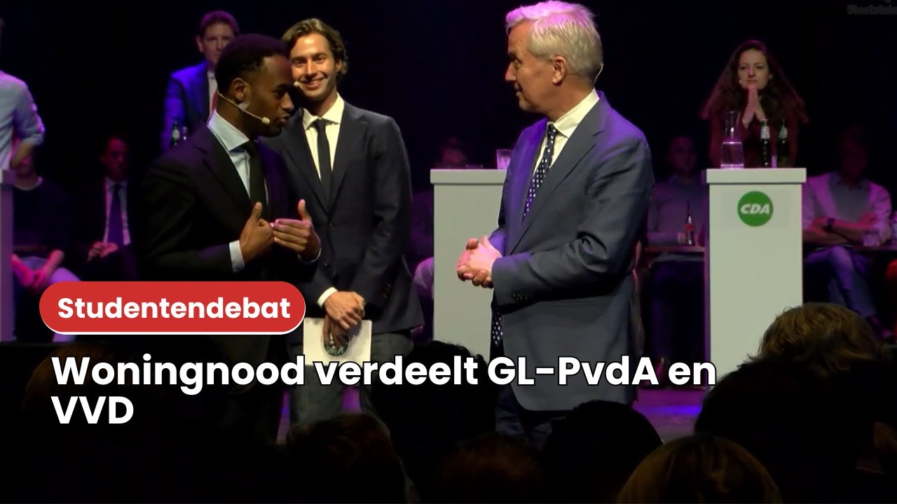 Studentendebat: Woningnood