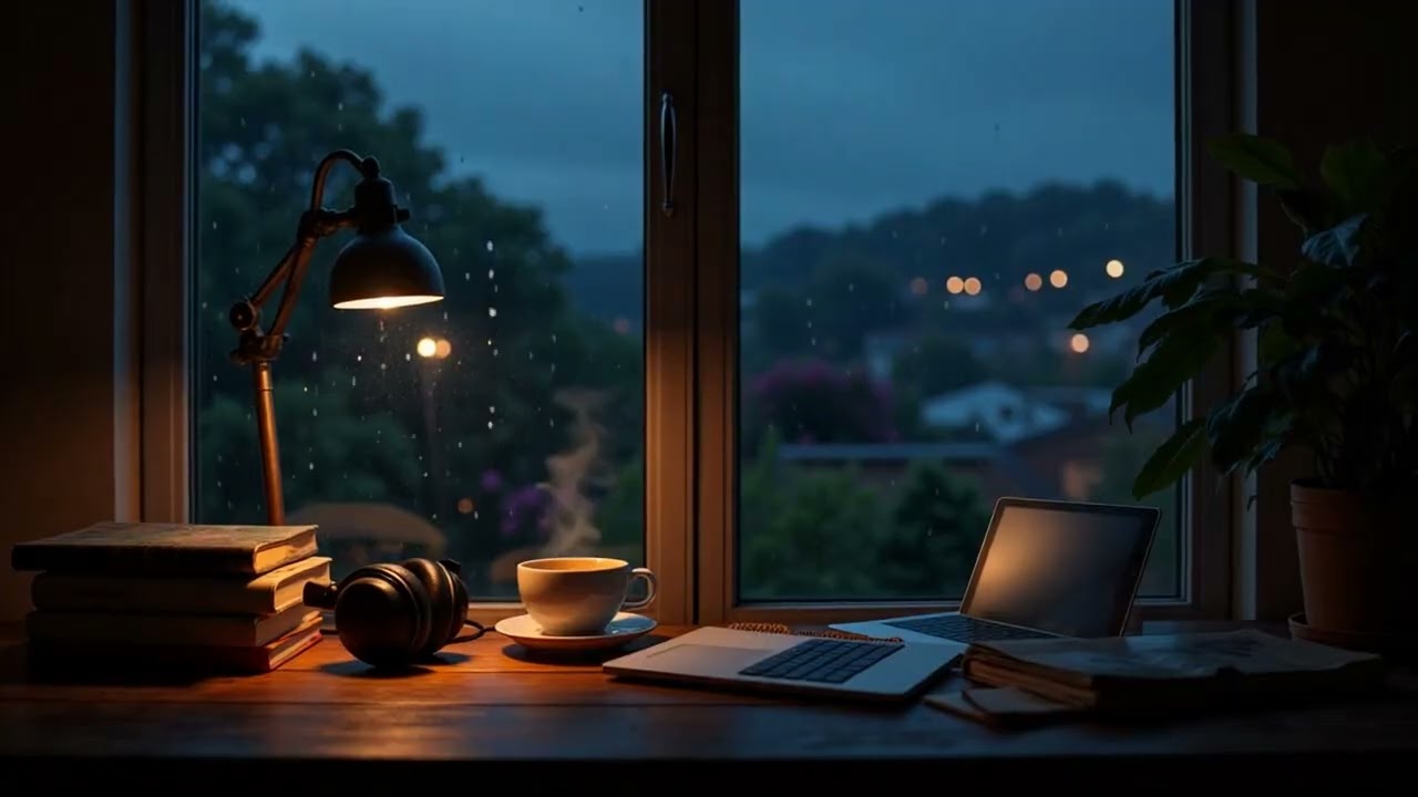 Quiet Drive - Cozy Night Lofi (Loopable) 🎧 Study, Relax, Focus