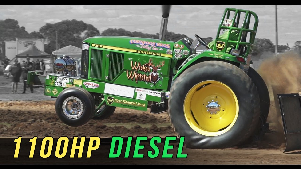 John Deere мощностью 1100 л.с. | Как тянуть трактор