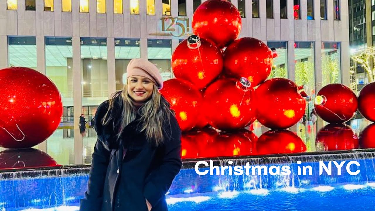 Christmas in NYC #rockefeller #radiocity #christmas #christmasinnyc