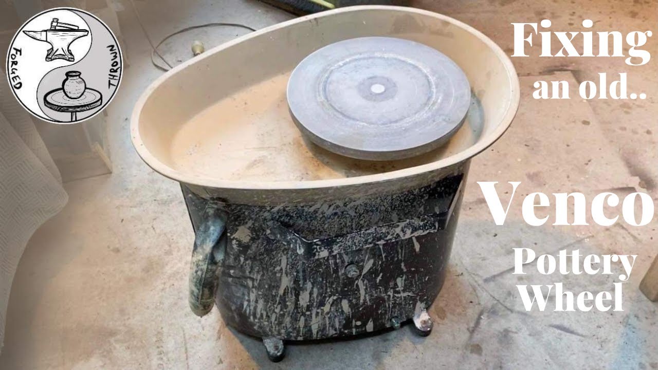 Restoring An Old Venco Pottery Wheel from 1980