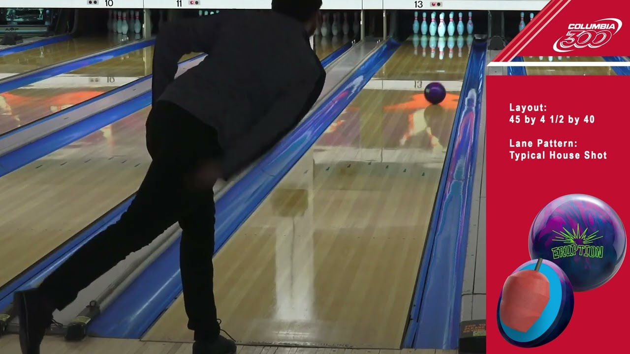 Columbia300 Eruption Pearl Bowling Ball by Ditto Fitzpatrick, BuddiesProShop.com