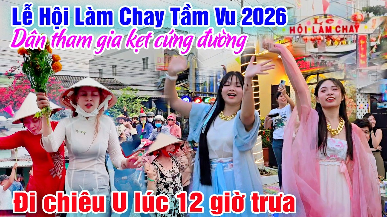 Lễ Hội Làm Chay Tầm Vu 2026 Hàng Trăm Người Bắt Vịt Và Đi Chiêu U Lúc 12h Trưa