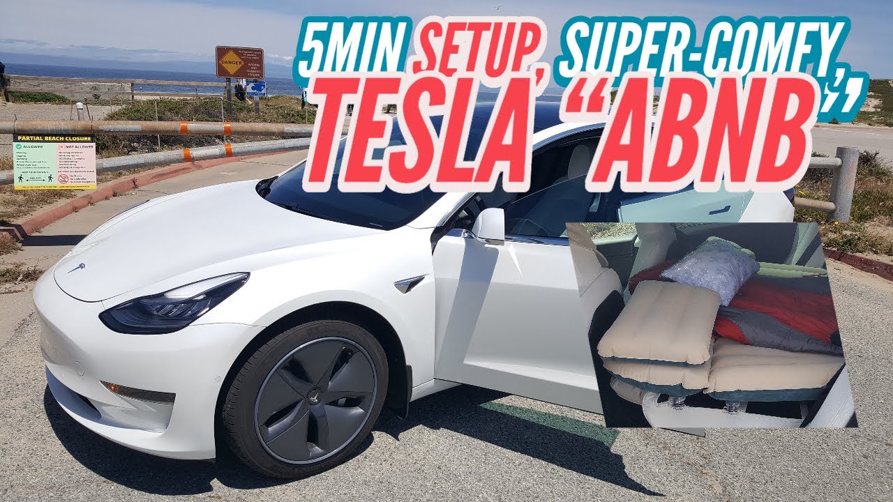 Tesla Model 3 SUPER Sleep Bed + FREE Supercharging, Fresno CA