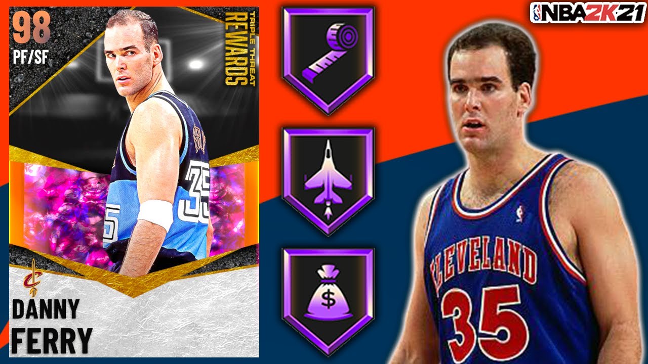 FREE TTO VAULT REWARD GALAXY OPAL DANNY FERRY GAMEPLAY! SHOULD YOU GRIND FOR HIM IN NBA 2K21 MyTEAM?