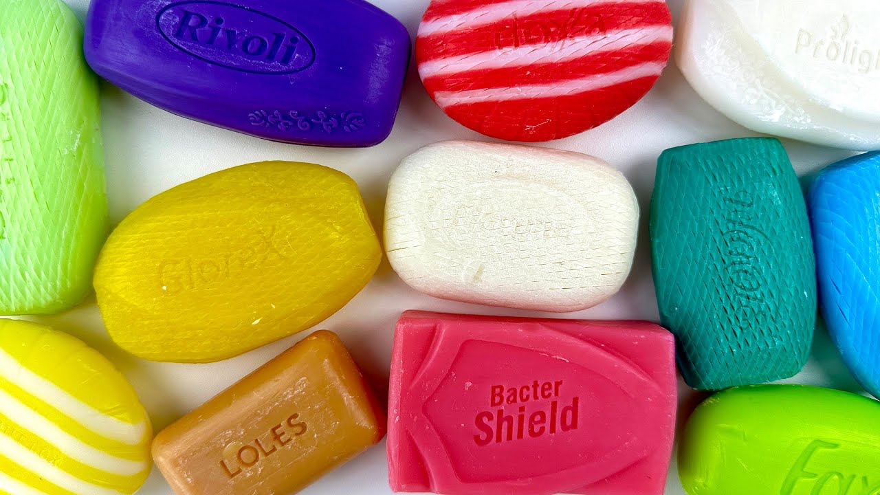 ASMR Carving soap cubes. Cutting dry soap | ASMR Soap.