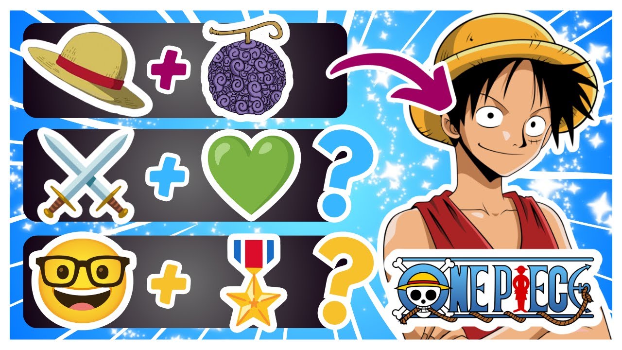 Guess The One Piece Character By Emoji | Anime Emoji Quiz ☠️⛵️