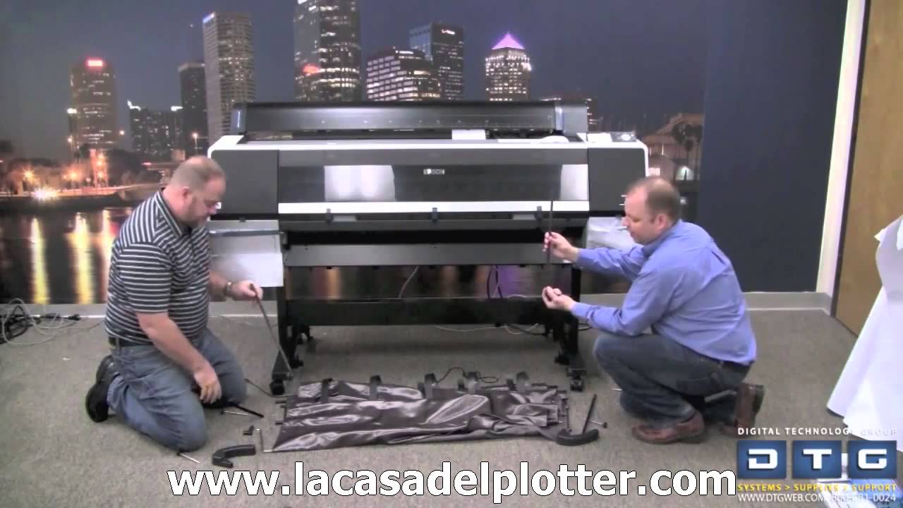 Epson SureColor P9000 Instalacion