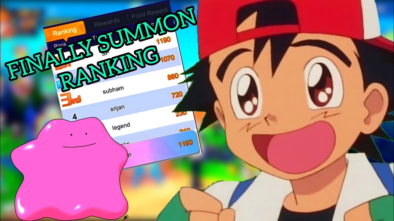 FINALLY SUMMON RANKING AAHI GYA GUYS | MONSTER GIGANTAMAX | PART 96