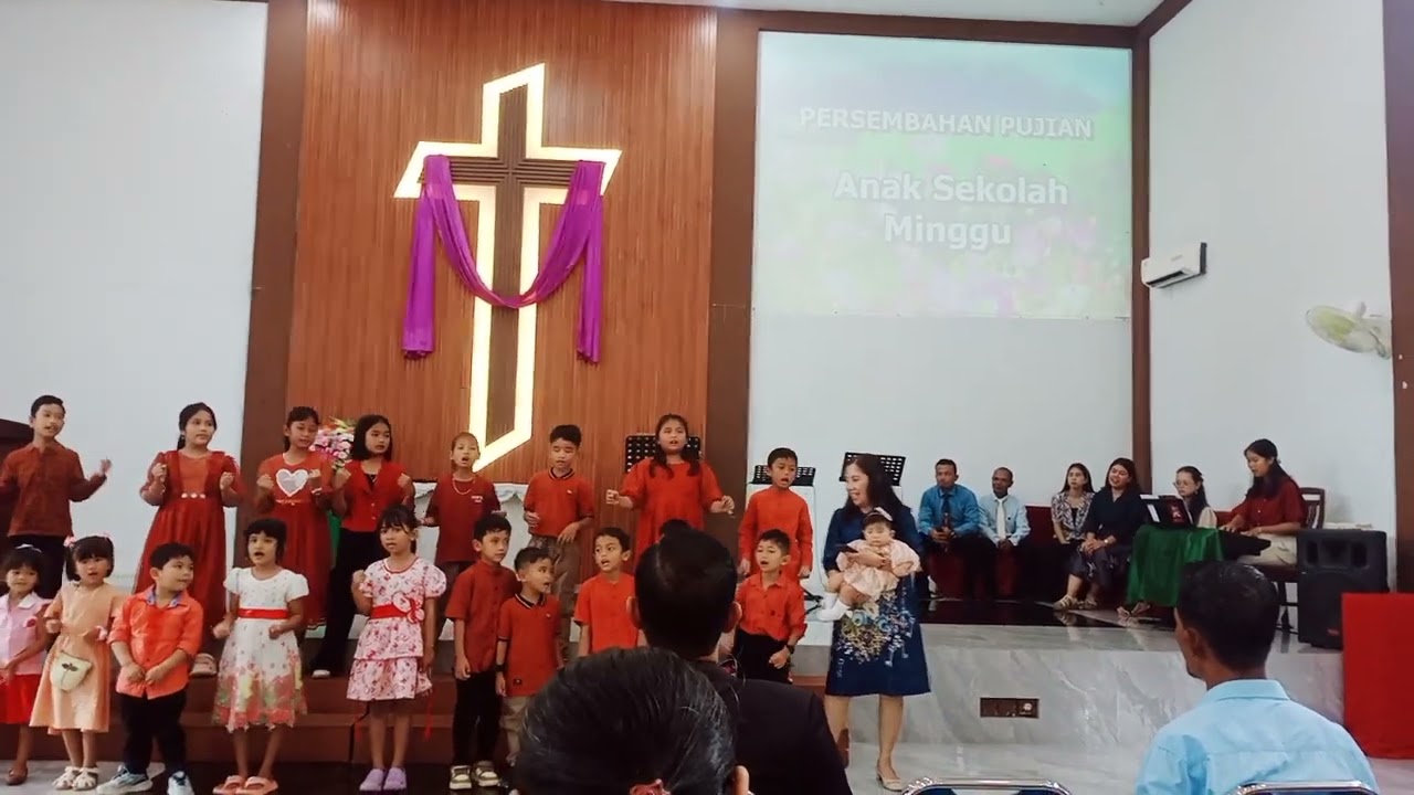 Pujian anak sekolah Minggu Gereja Methodist Tanjungpinang, 15/3/2026