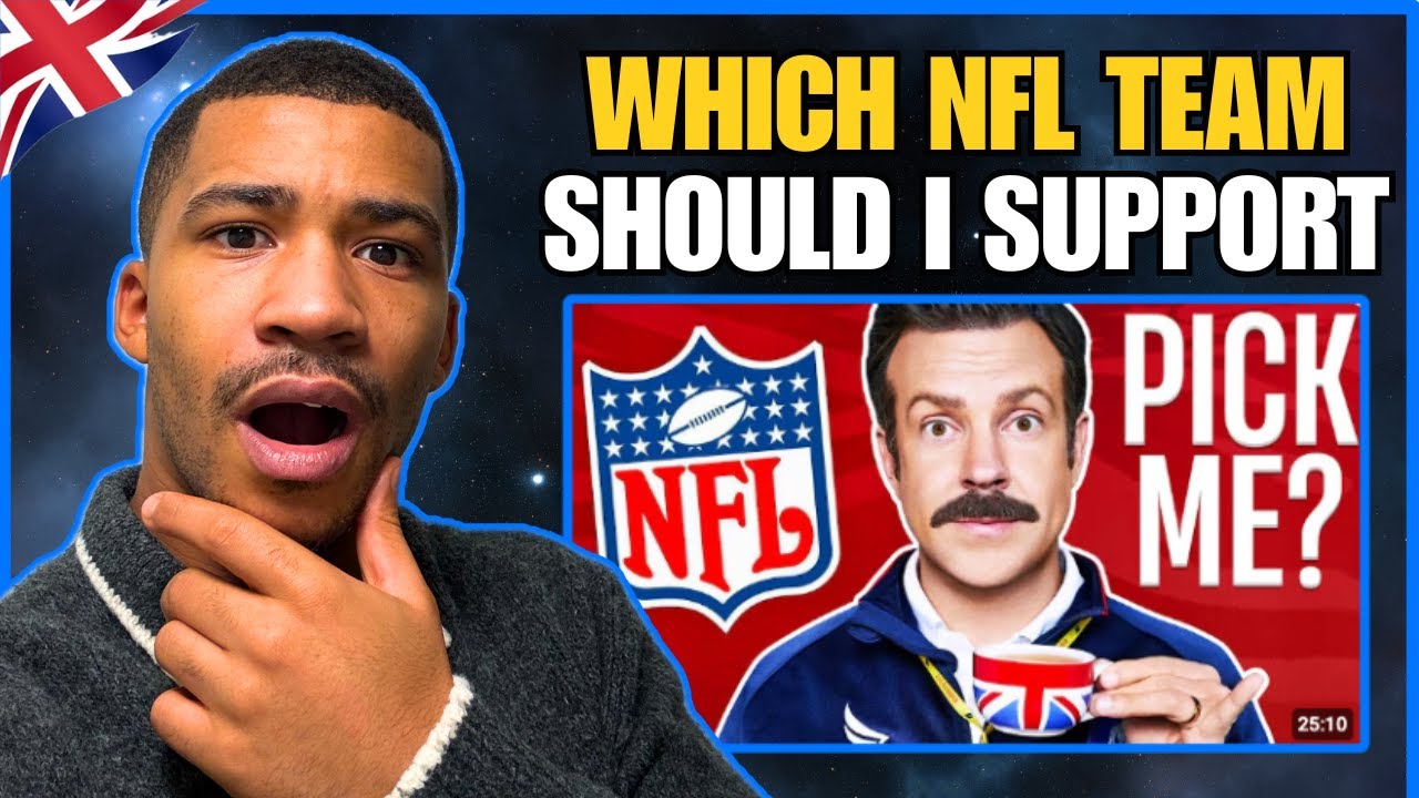 BRIT SOCCER FAN Chooses His NFL Team to Support | UK Reaction | This was harder than I expected!