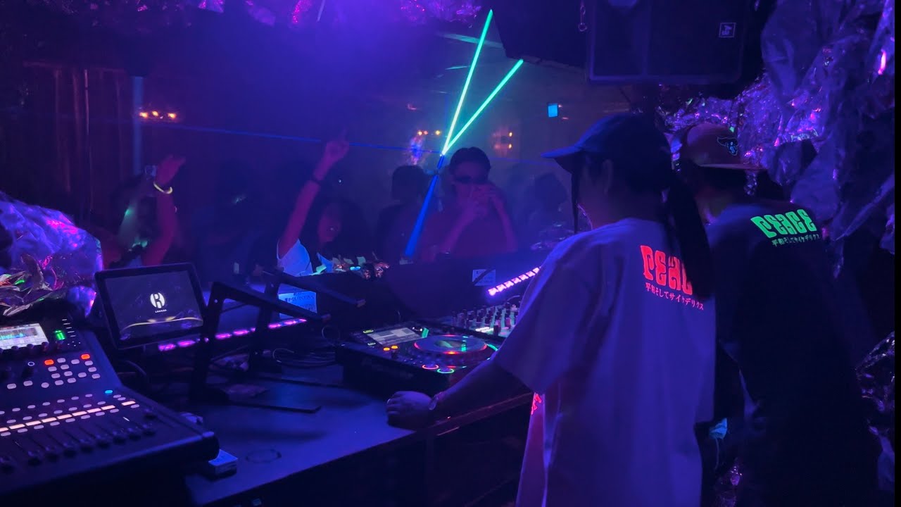 psychedelic trance Tokyo JAPAN  CLUB R lounge -PEACE#03- psytrance SHIBYUYA