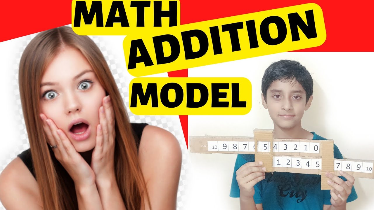 Mathematic Addition Model  | Maths Project for Class 1-5