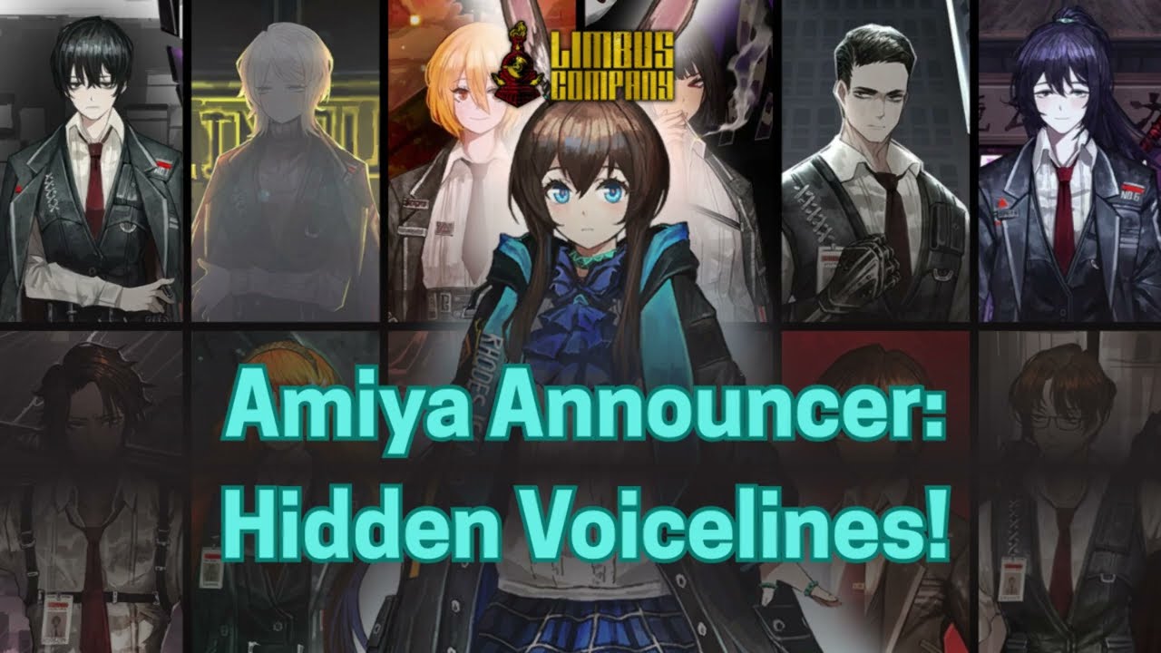 Limbus Company - SECRET Sinner-specific Amiya Announcer Voicelines