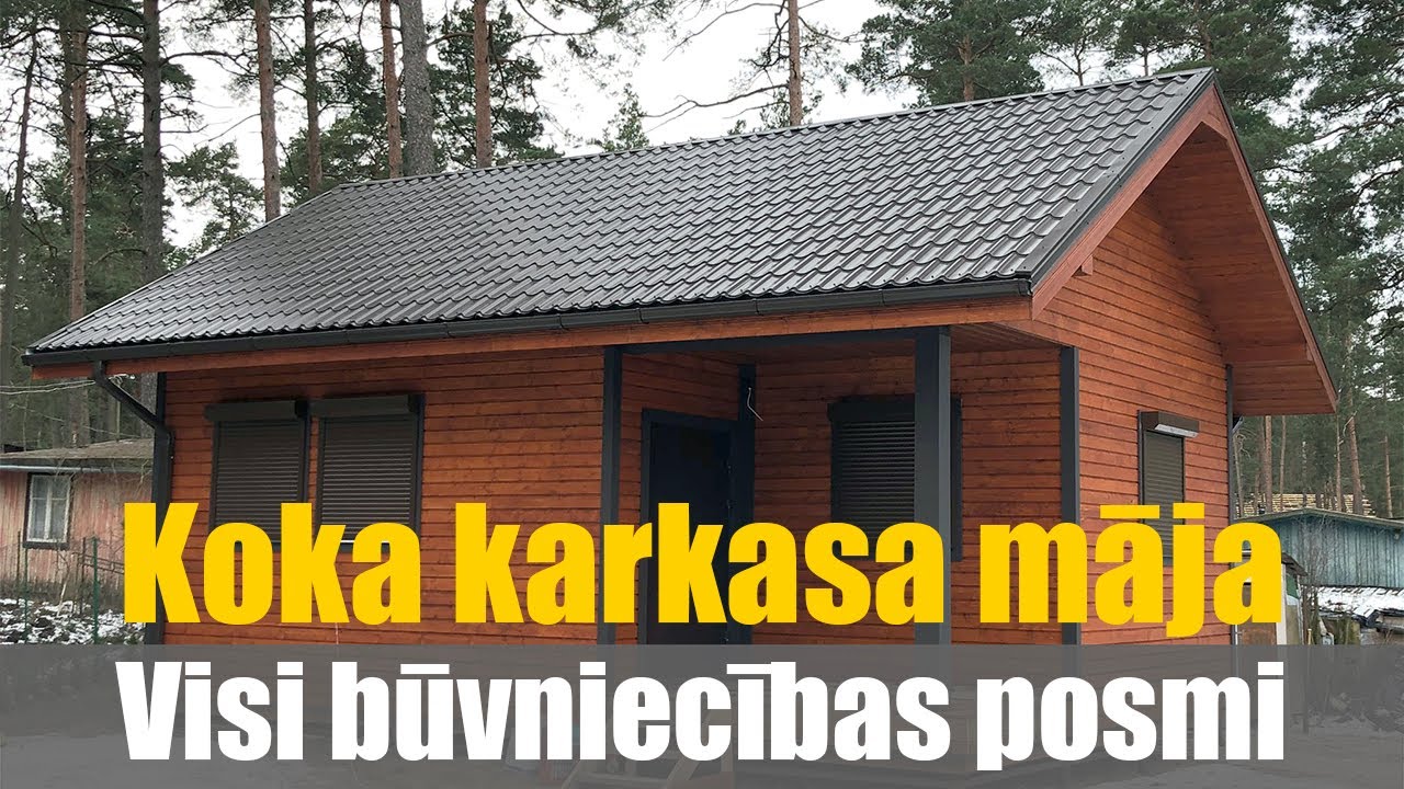 Vai vēlaties šogad izveidot savu silto un ērto māju? Koka karkasa māju ražošana Latvijā.