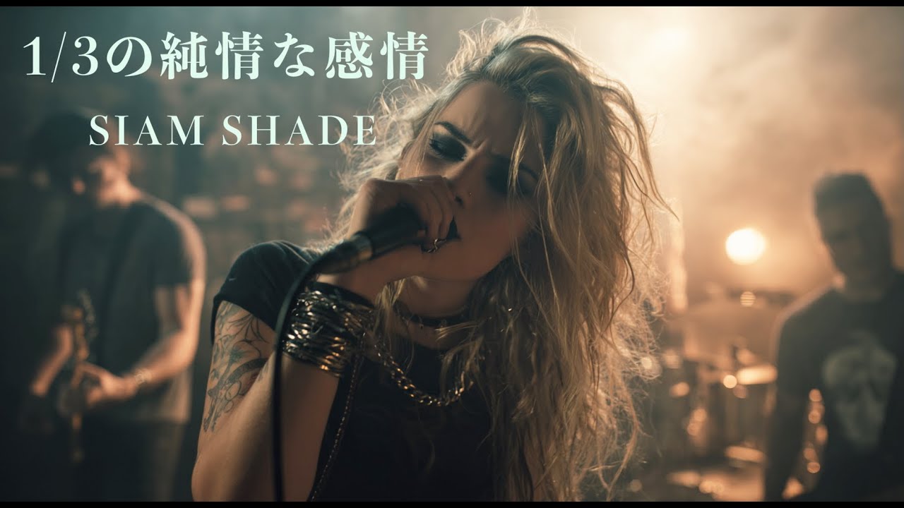 1/3の純情な感情 / SIAM SHADE 🎸Hard Rock Female Vocal Band 歌ってみた [AI Sing Jpop  kAthrsIs -カタルシス-]