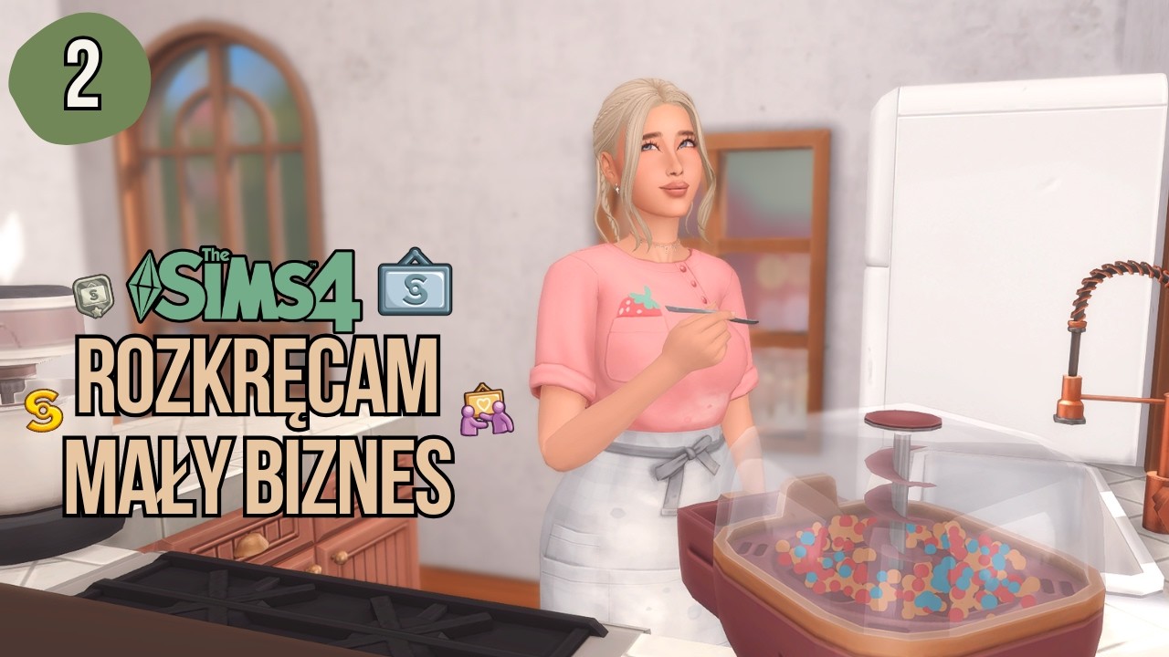 Gotujemy, pieczemy i... nieudany wypad do klubu? 😅 | The Sims 4 | Rozkręcam mały biznes odc. 2