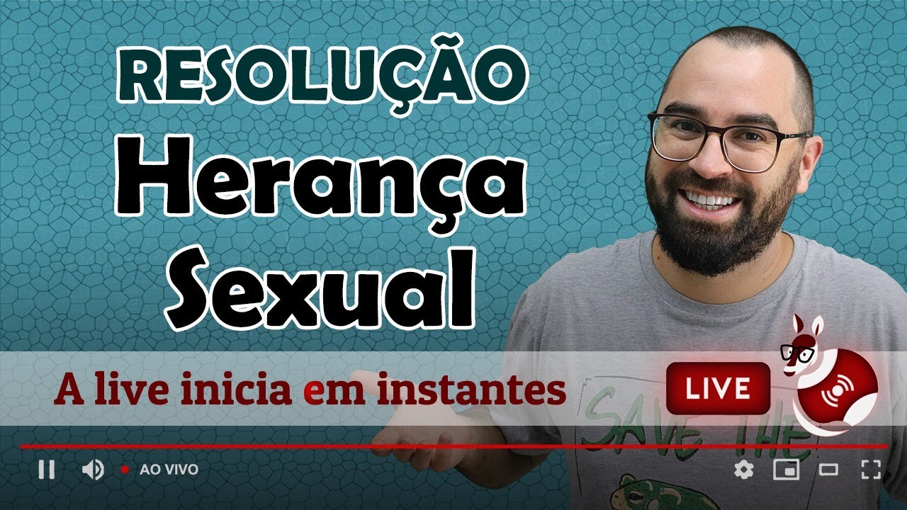 Genética: HERANÇA SEXUAL | Prof Gui Resolve