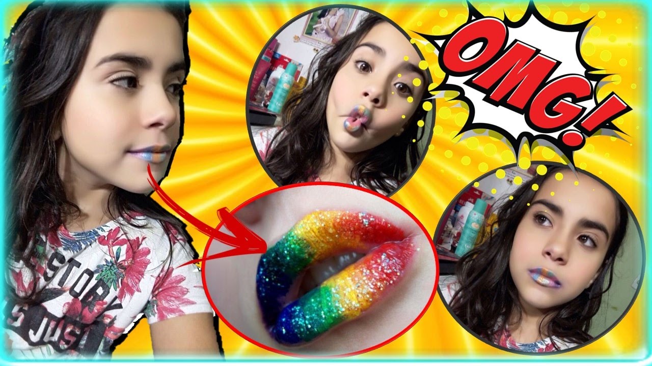 DIY: Como fazer BATOM METALIZADO com sombra (Dicas da Nini, Tutorial)