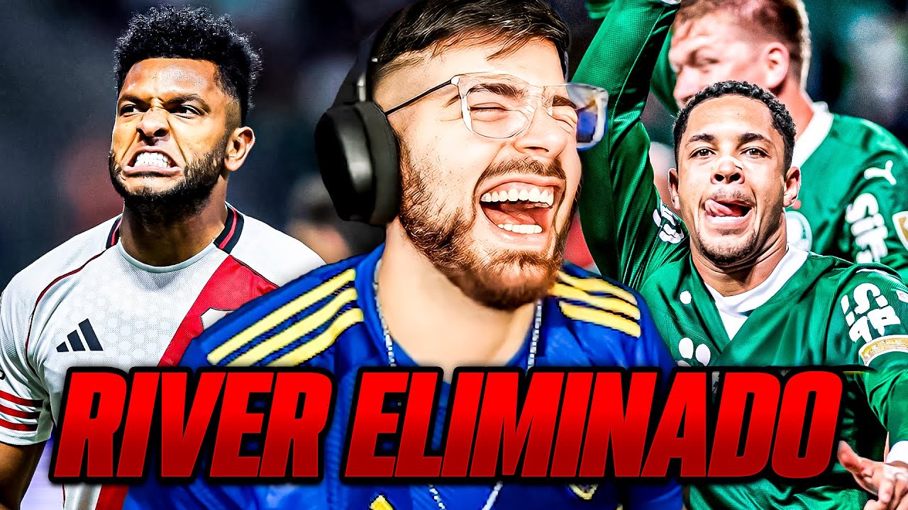 LA COBRA REACCIONA Y OPINA: RIVER PLATE ELIMINADO DE LA COPA LIBERTADORES ANTE PALMEIRAS 3 - 1
