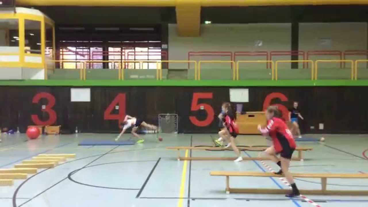 Erwärmung im Handballtraining für Kinder und Jugendliche Motivation und Abwechslung