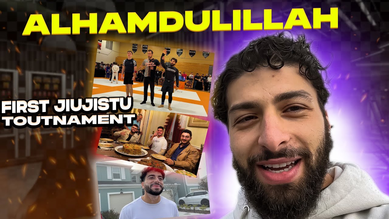 Come with me to my first jiu jitsu tournament