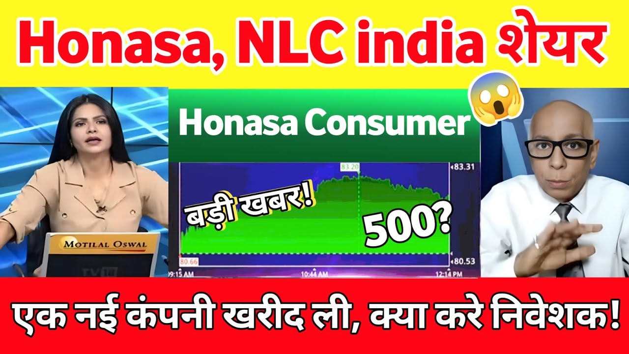 Honasa consumer share latest news | NLC india limited share news | Honasa Consumer share Analysis