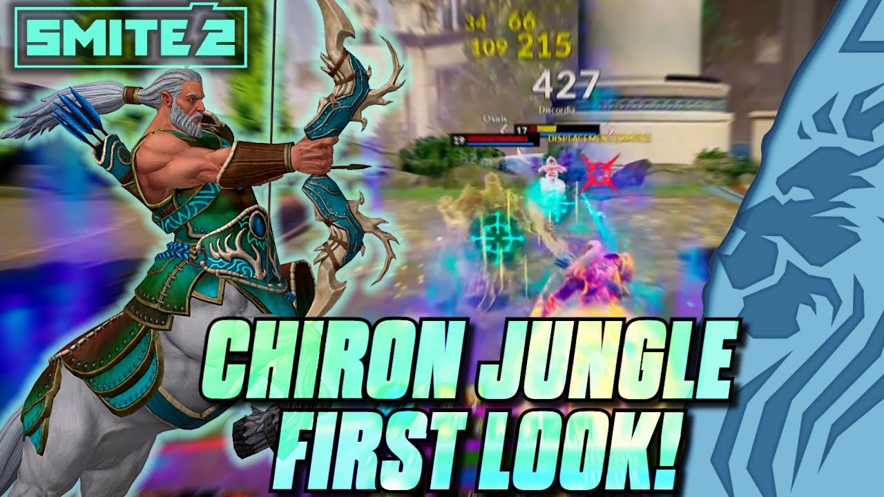 SMITE 2 CHIRON JUNGLE FIRST LOOK!