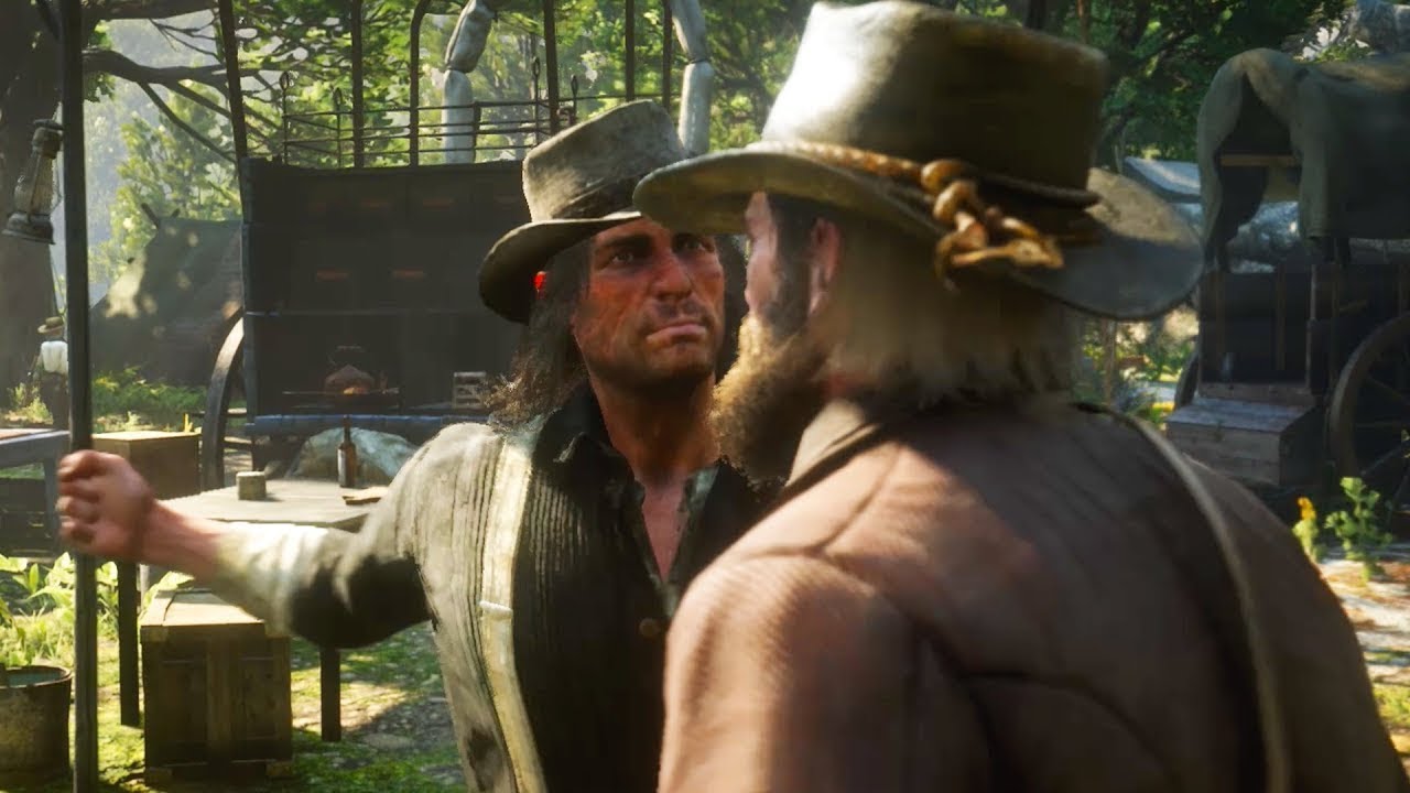 Arthur Roasts The Gang. John kick His Ass Out- RDR2