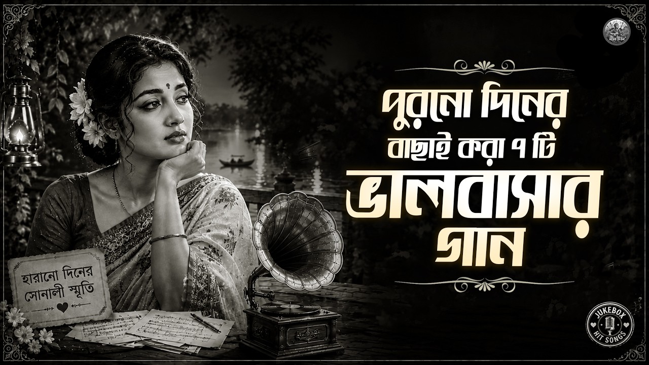Old Bangla Romantic Songs | 70s 80s 90s Bangla Hits | Bangla Lofi Jukebox | Old Is Gold Bangla Gaan