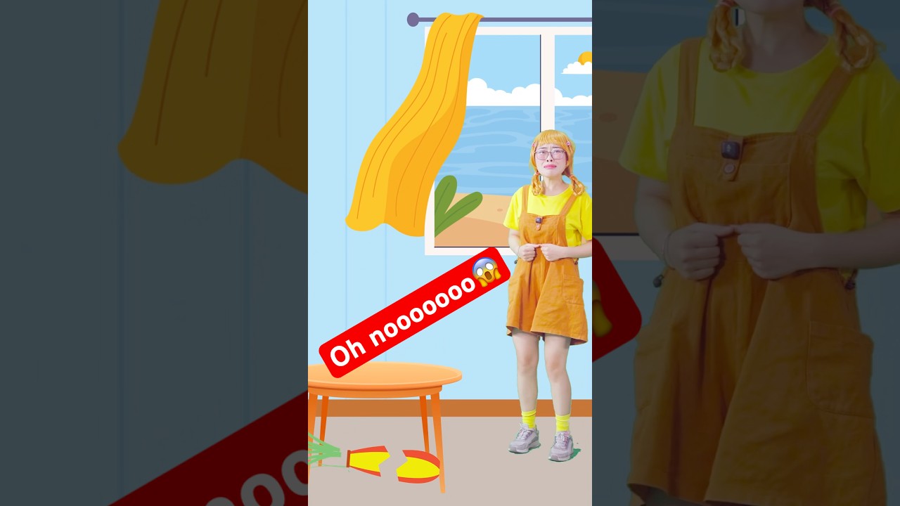 Don’t play the ball in the house | kids song | safey rules 